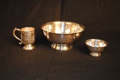 Three Silverplate Items