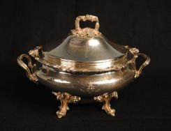 Elkington & Co. Silverplate Covered Tureen