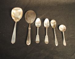 Group of Silverplate Spoons