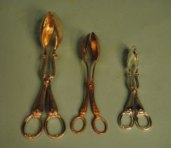 Silverplate Tongs