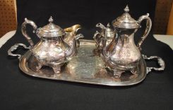 Gorham Silverplate Tea Set