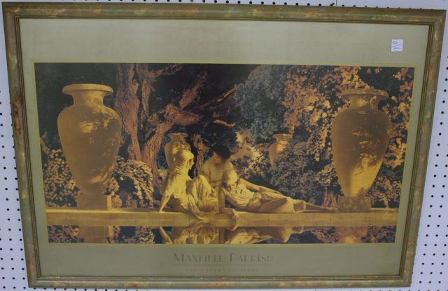Framed Print of "The Garden of Allah" by Maxfield Parrish