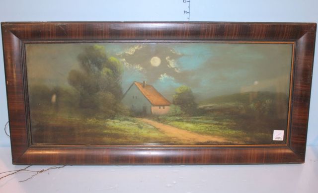 Framed Pastel Art of House