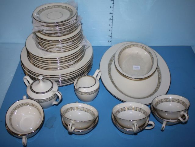 Set of "Springdale" Lenox China (Forty-Four Total Pieces)