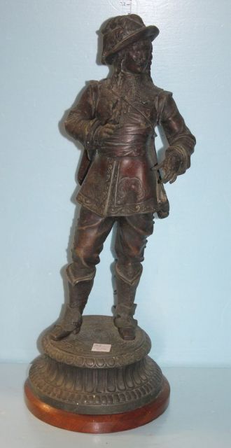 Spelter Bronze "Sir Walter Raleigh"