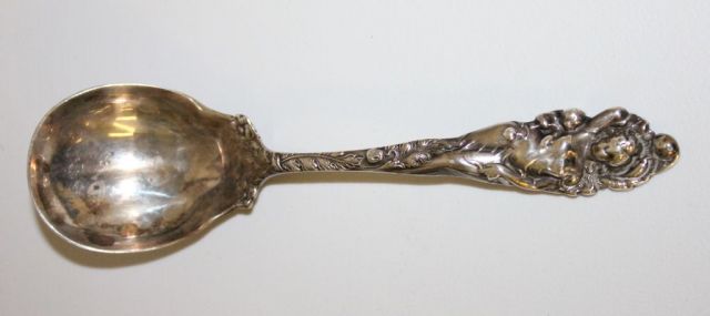Reed & Barton Sterling "Love Disarmed" Sugar Spoon