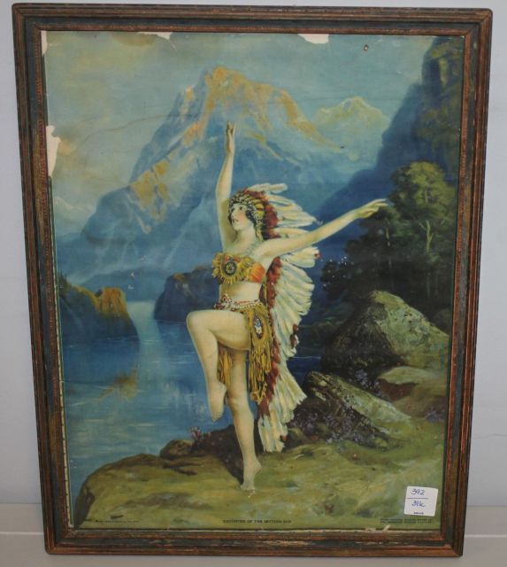 Print of "Daughter of the Setting Sun" by Brown and Biglow