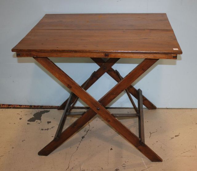 English Oak Folding Table