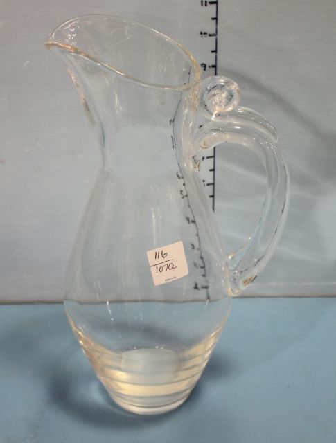 Steuben Glass Pitcher