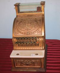 Barber Shop or Candy Store 1910 Brass National Cash Register