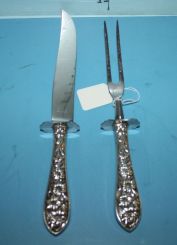 Sterling Handle Meat Carving Set