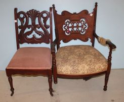 Two Victorian Chairs