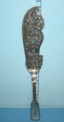 El Kington Pierced Silverplate Fish Serving Knife