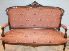 Four Piece Rosewood Parlor Set