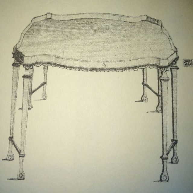 Chippendale China and Breakfast Table