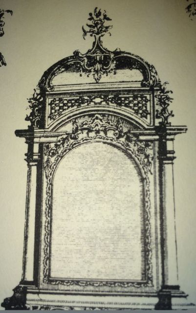 Chippendale Table Clock Case