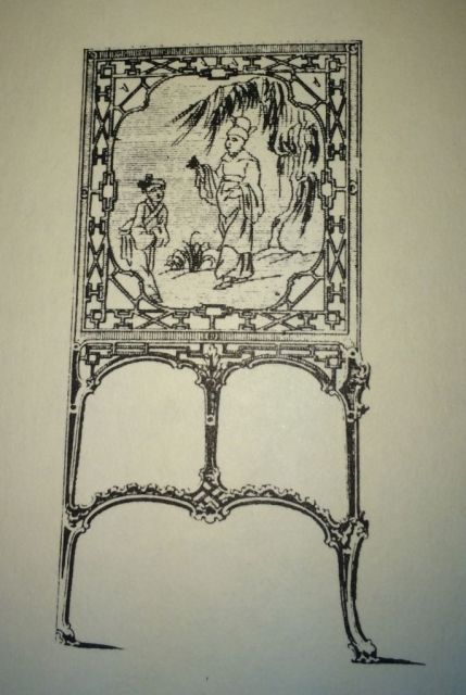Chippendale Fire Screen