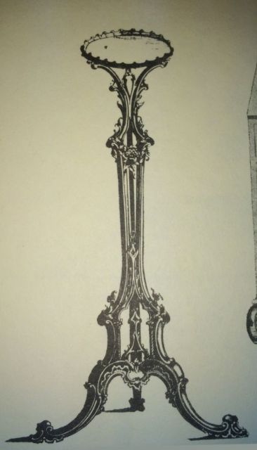 Chippendale Candle Stand