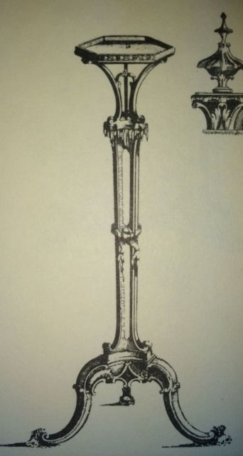 Chippendale Candle Stand