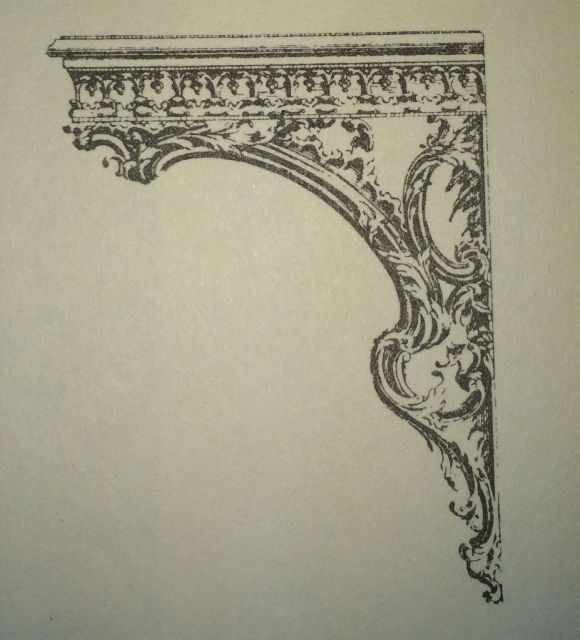 Chippendale Bracket for Marble Slabs