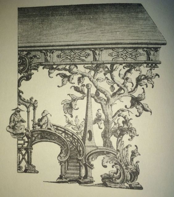 Chippendale Frame for Marble Slabs