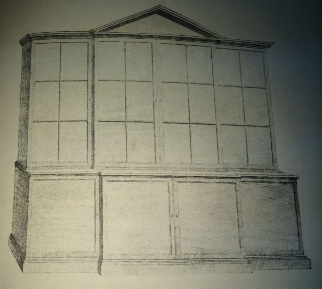 Chippendale Library Bookcase