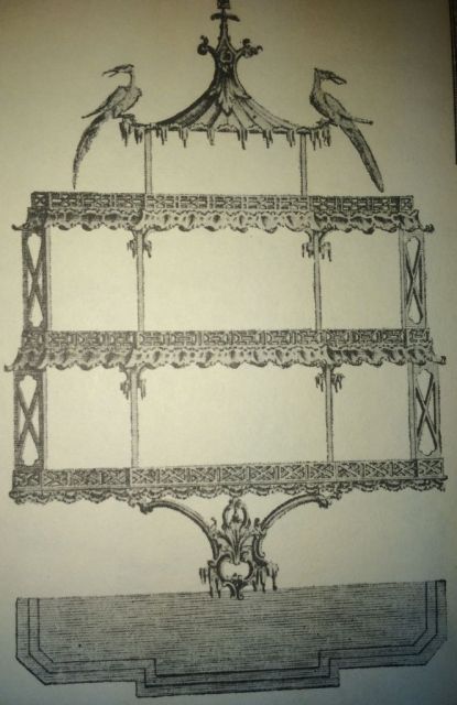 Chippendale Hanging Shelf