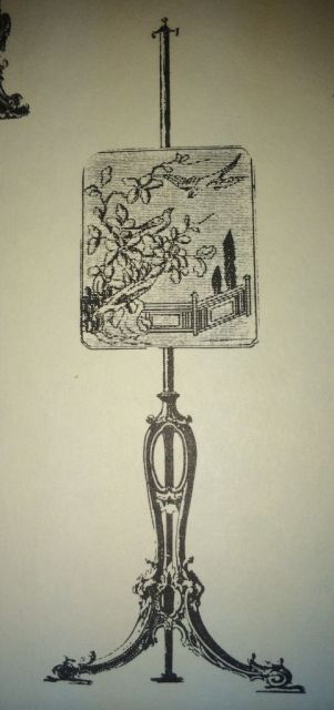 Chippendale Fire Screen