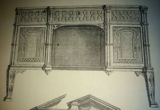 Chippendale Writing Table