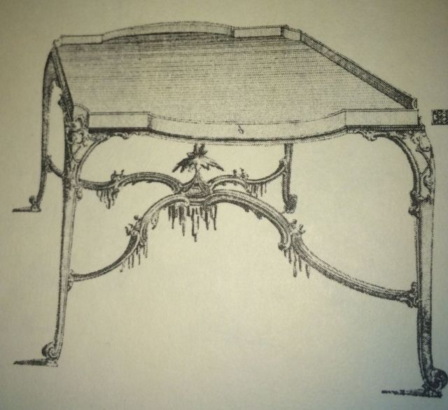 Chippendale China and Breakfast Table