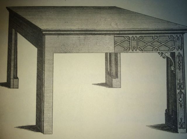 Chippendale China Shelf