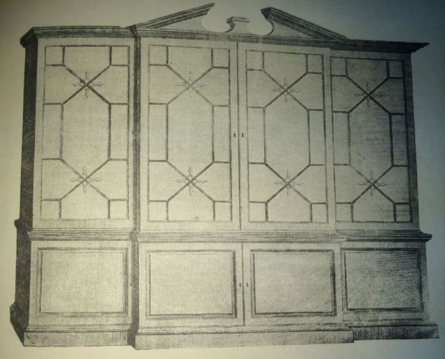 Chippendale Library Bookcase