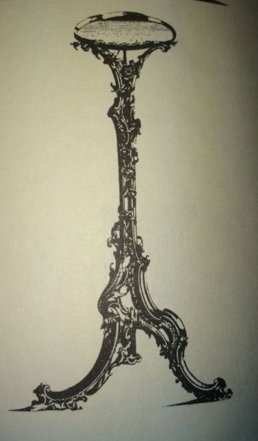 Chippendale Candle Stand