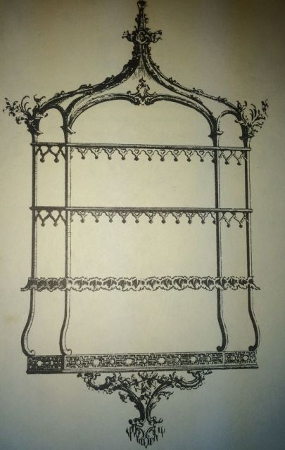 Chippendale Hanging Shelves