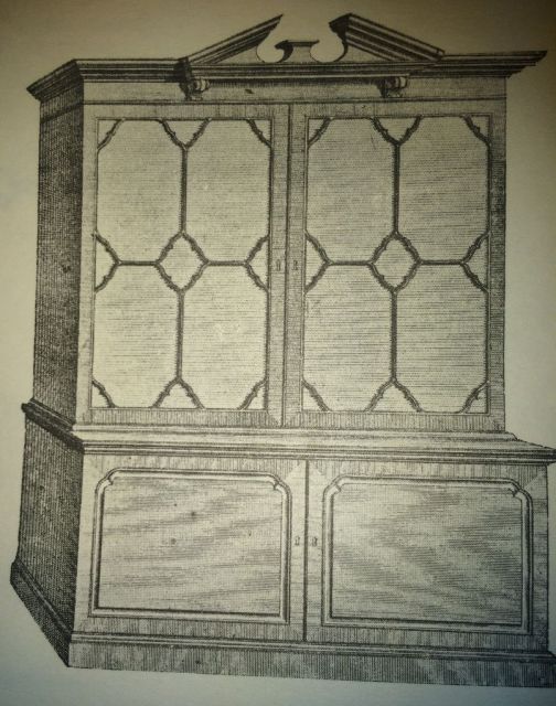 Chippendale Library Bookcase