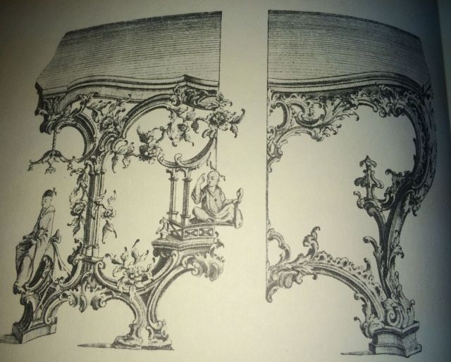 Chippendale Frames for Marble Slabs