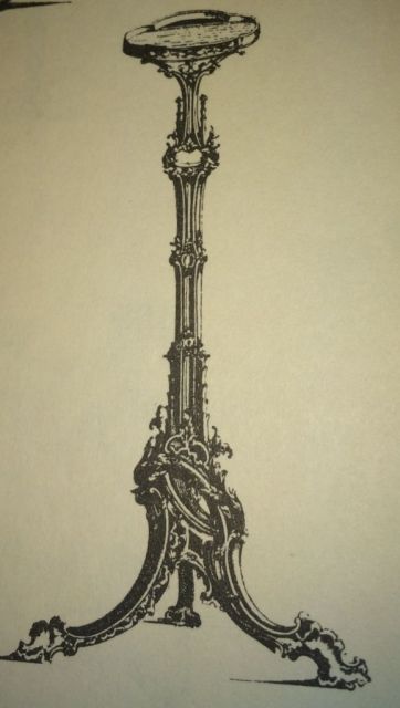 Chippendale Candle Stand