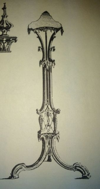 Chippendale Candle Stand
