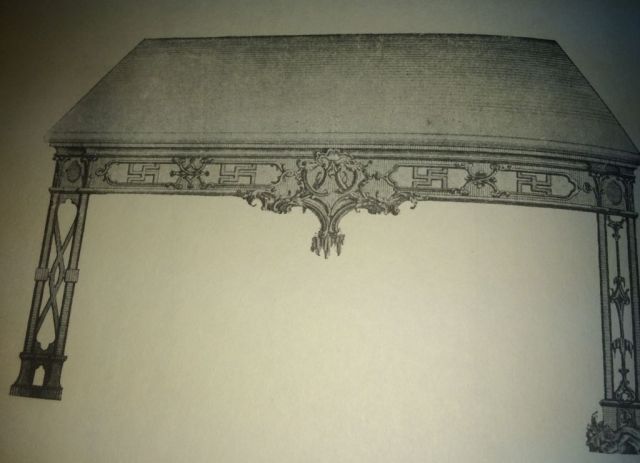 Chippendale Sideboard and Writing Table