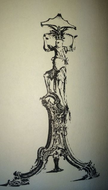 Chippendale Candle Stand