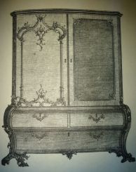 Chippendale Commode Clothes Press