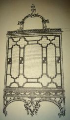 Chippendale China Shelf