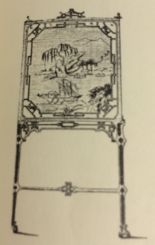 Chippendale Fire Screen