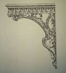 Chippendale Bracket for Marble Slabs
