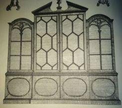 Chippendale Library Bookcase