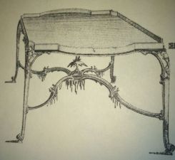 Chippendale China and Breakfast Table