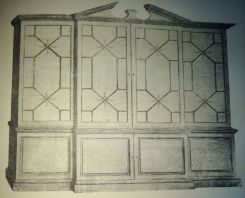 Chippendale Library Bookcase