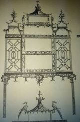 Chippendale China Shelf