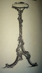 Chippendale Candle Stand