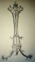 Chippendale Candle Stand